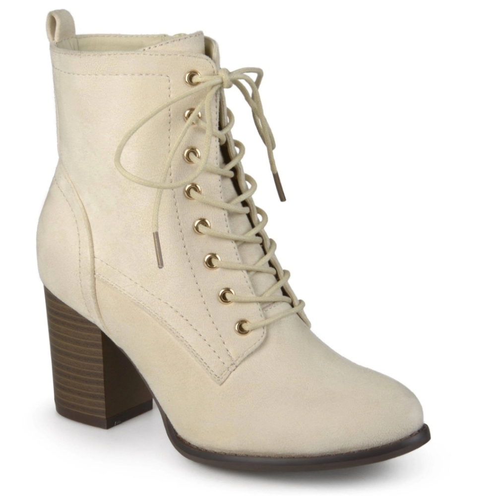 Journee Collection Baylor lace up bootie